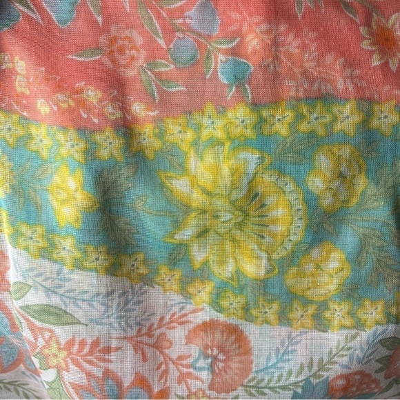 Vintage Vacay Co Ord Set Cotton Gauze Career Pantsuit Summer Matching Set USA 🇺🇸 - Picture 15 of 17